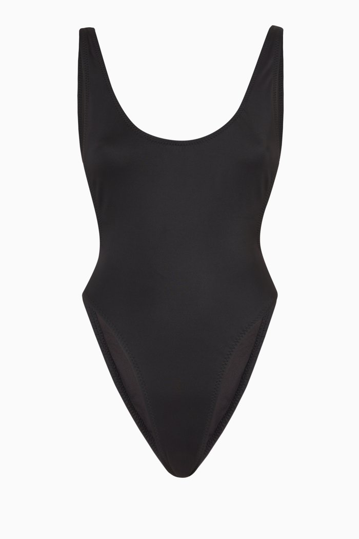 

Marissa Swimsuit in Nylon Lycra, Black