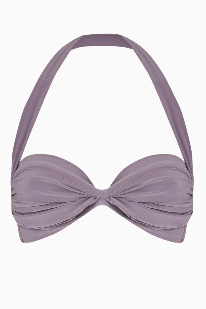 

Bill Bra Bikini Top in Poly Lycra, Purple