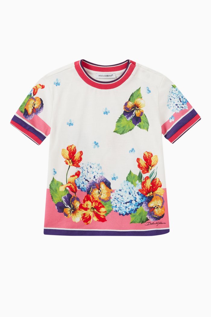 Renaissance T-Shirt in Jersey, Multicolour