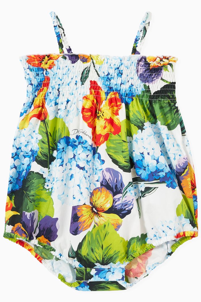 

Renaissance Floral Romper, Multicolour