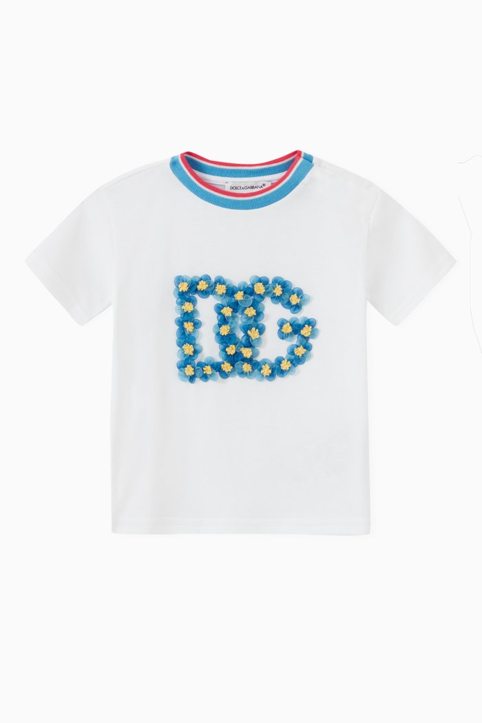 

Renaissance Logo T-shirt in Cotton, White