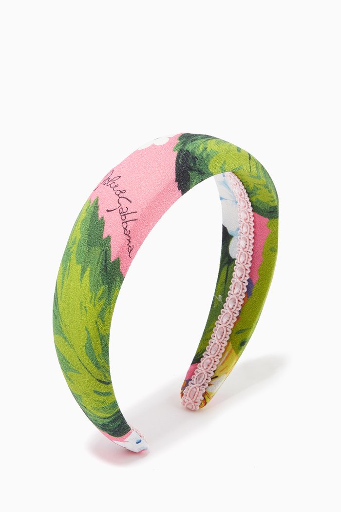 

Poplin Hairband in Viscose, Multicolour