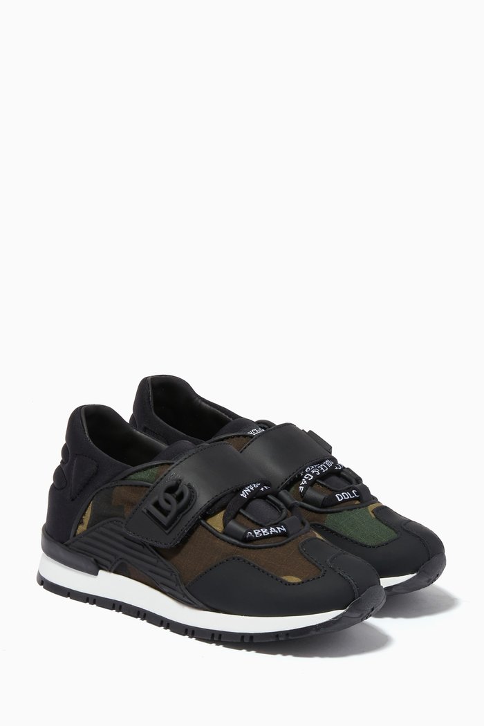 

NS1 Sneakers in Calfskin, Black
