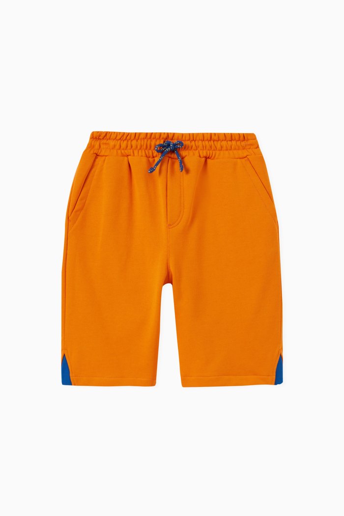 

Reborn To Live Shorts in Cotton, Orange
