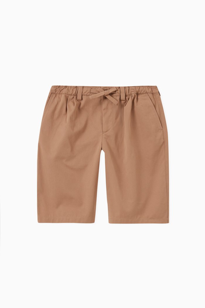 

Oversized Shorts in Cotton, Neutral