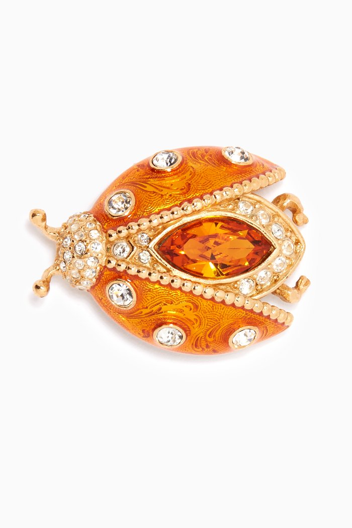 

Bee Embellished Brooch, Multicolour