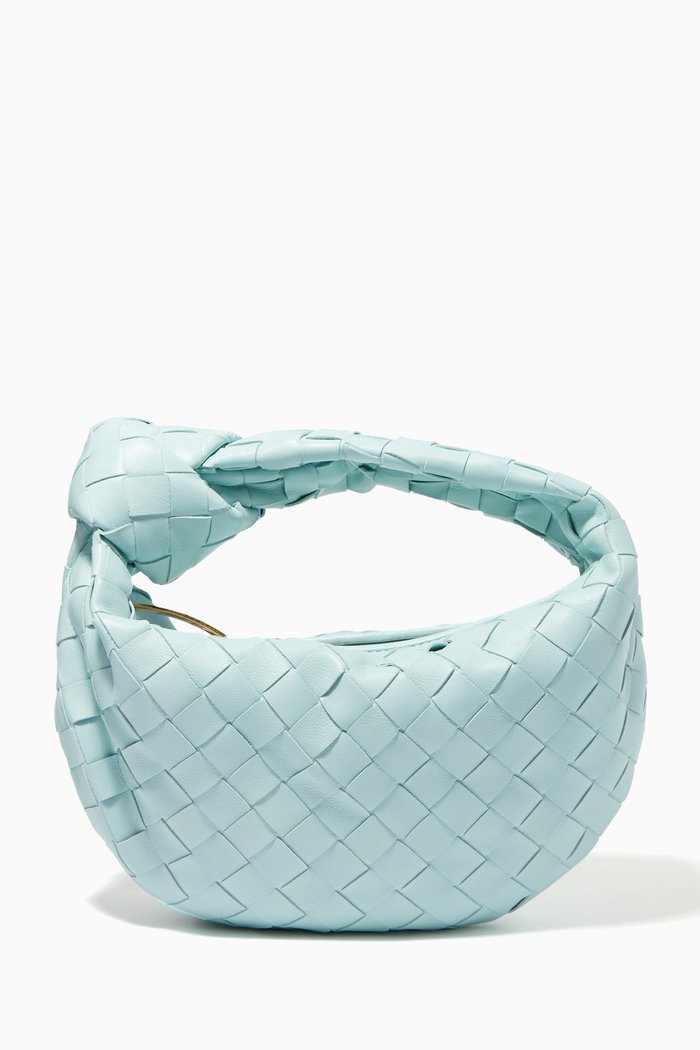 

Mini Jodie Bag in Intrecciato Nappa, Green