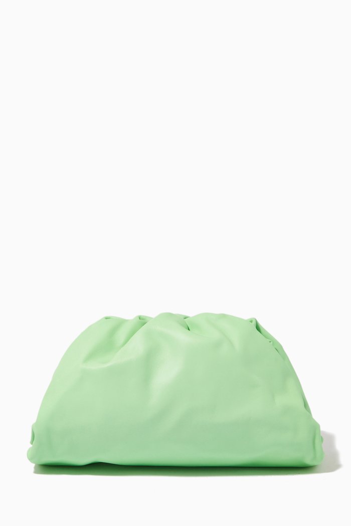 

Teen Pouch in Calfskin, Green