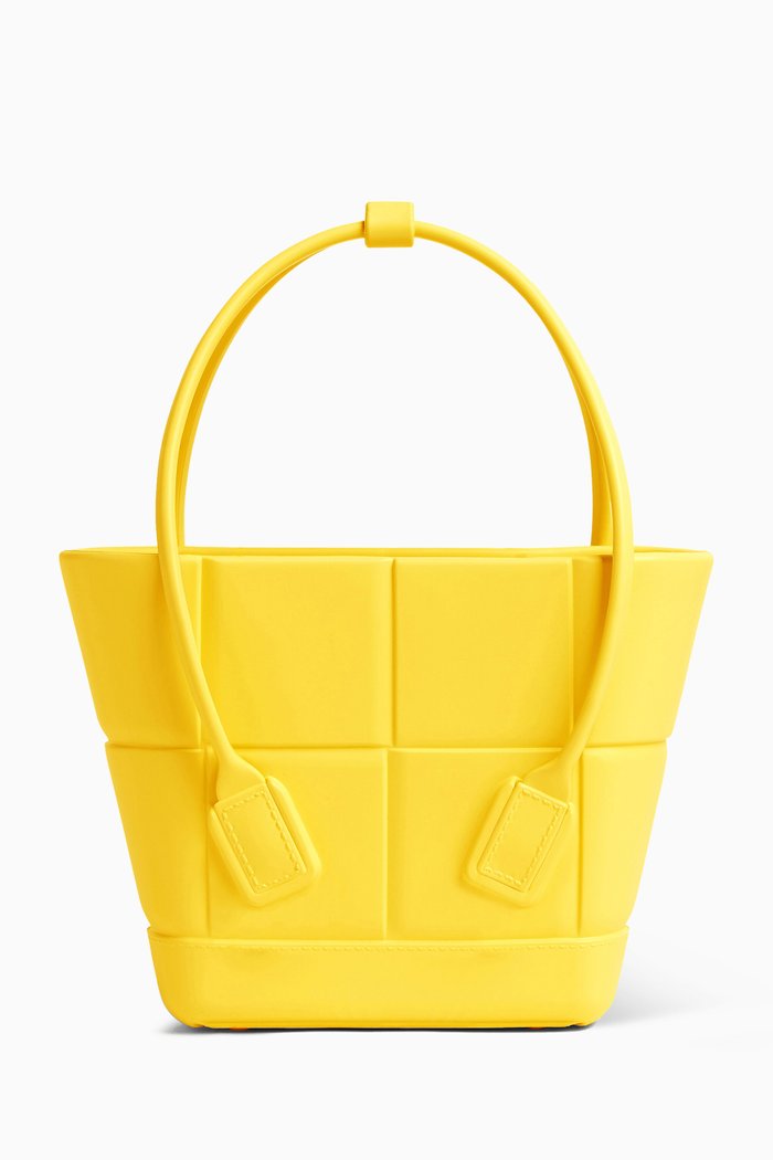 

Arco Shopping Bag in Rubber, Yellow