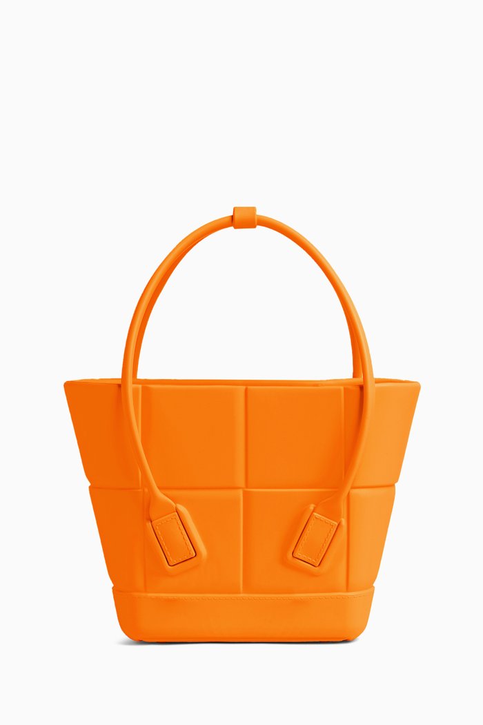 

Arco Shopping Bag in Rubber, Orange