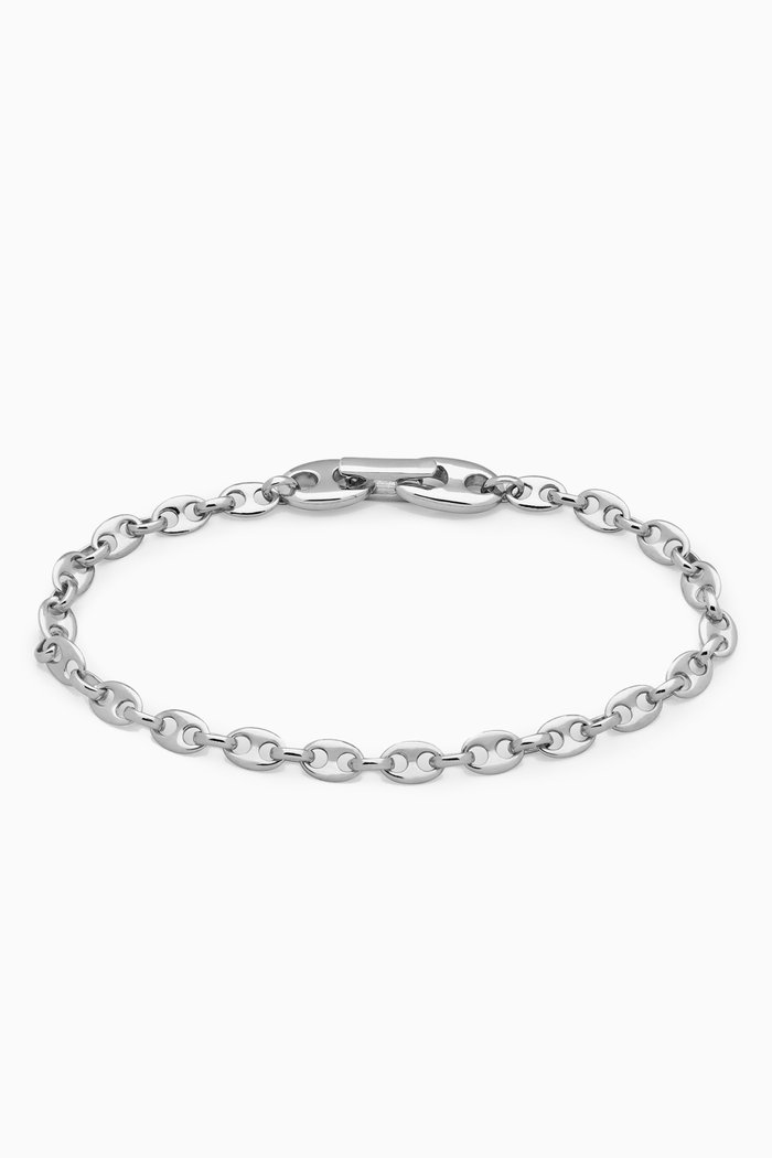 

Bean Bracelet in Sterling Silver