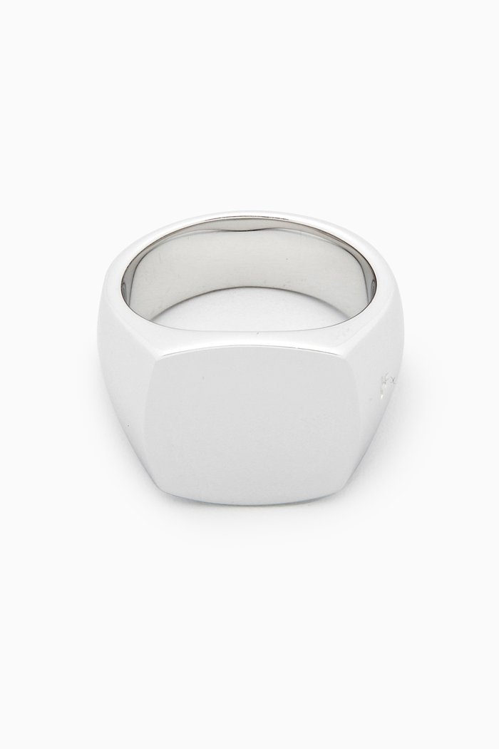 

Cushion Ring in Sterling Silver