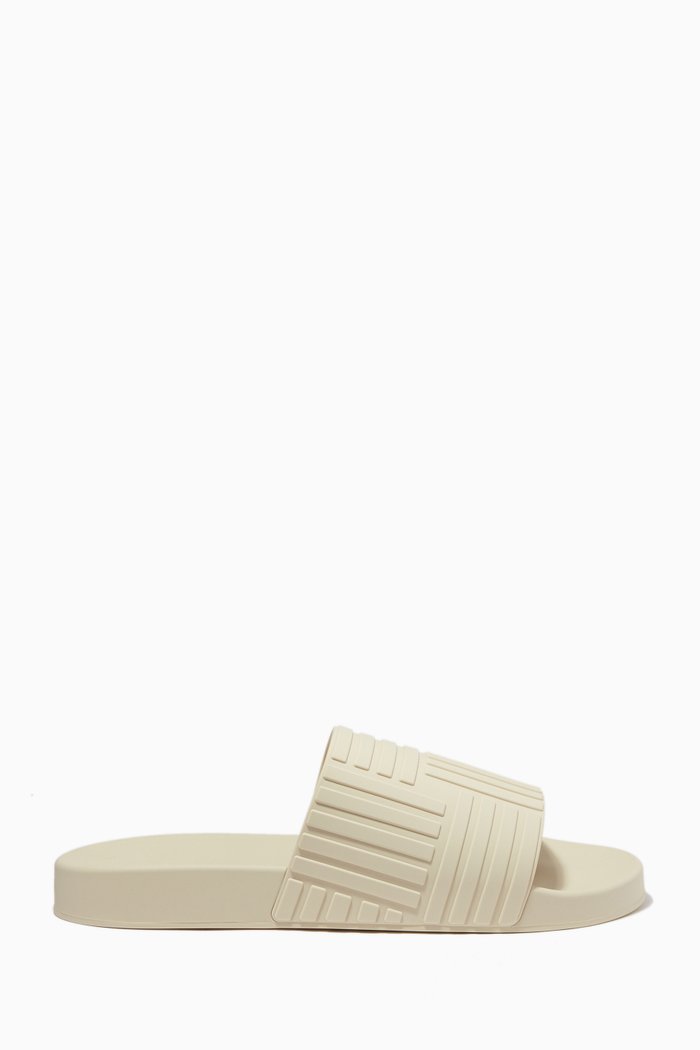 

Slides in Rubber, White