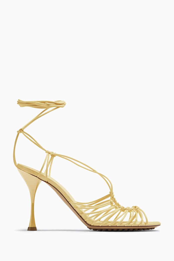 

Dot Sandals in Leather, Neutral