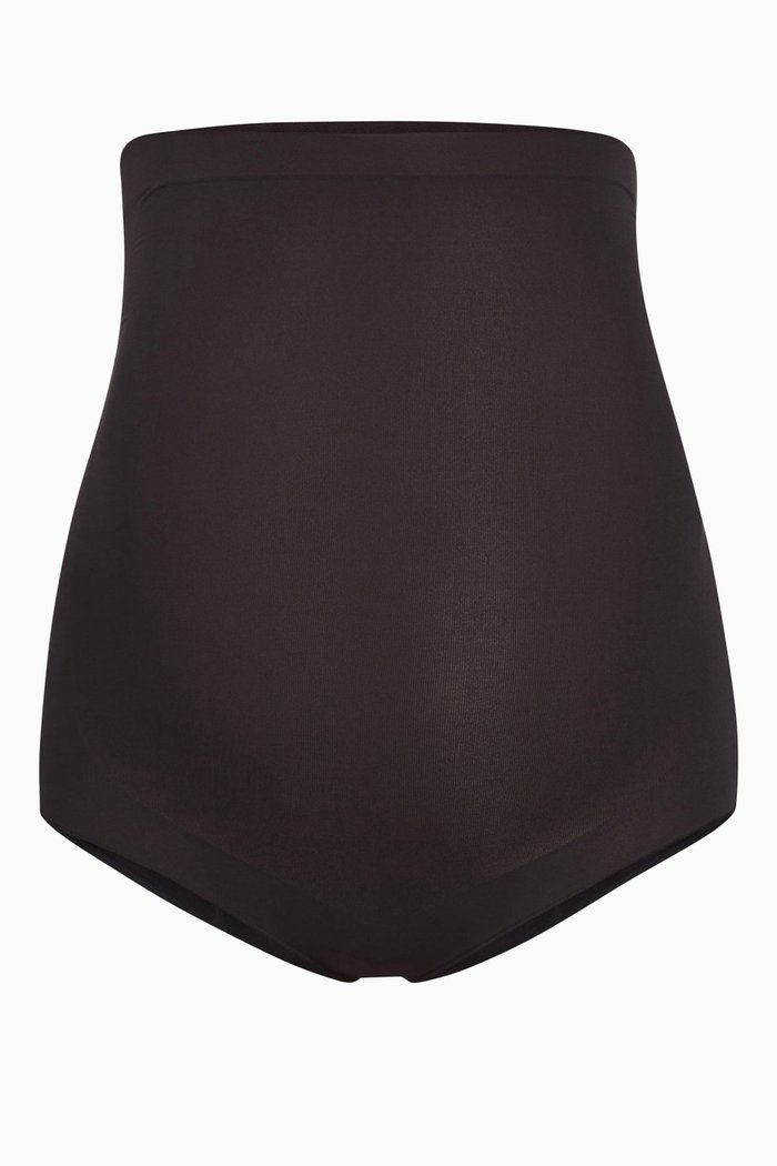 Maternity Sculpting High Waist Brief, Black