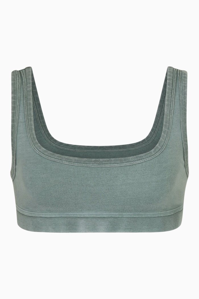 

Outdoor Basics Scoop Neck Bralette, Blue