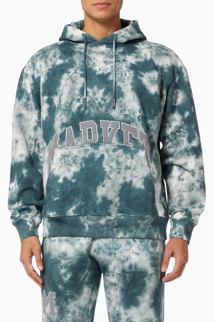 

Tie-Dye Sweatshirt in Cotton, Grey