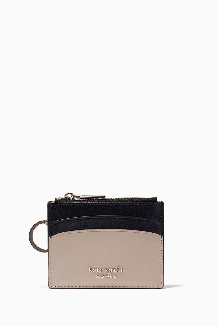 

Spencer Coin Cardholder in Leather, Multicolour