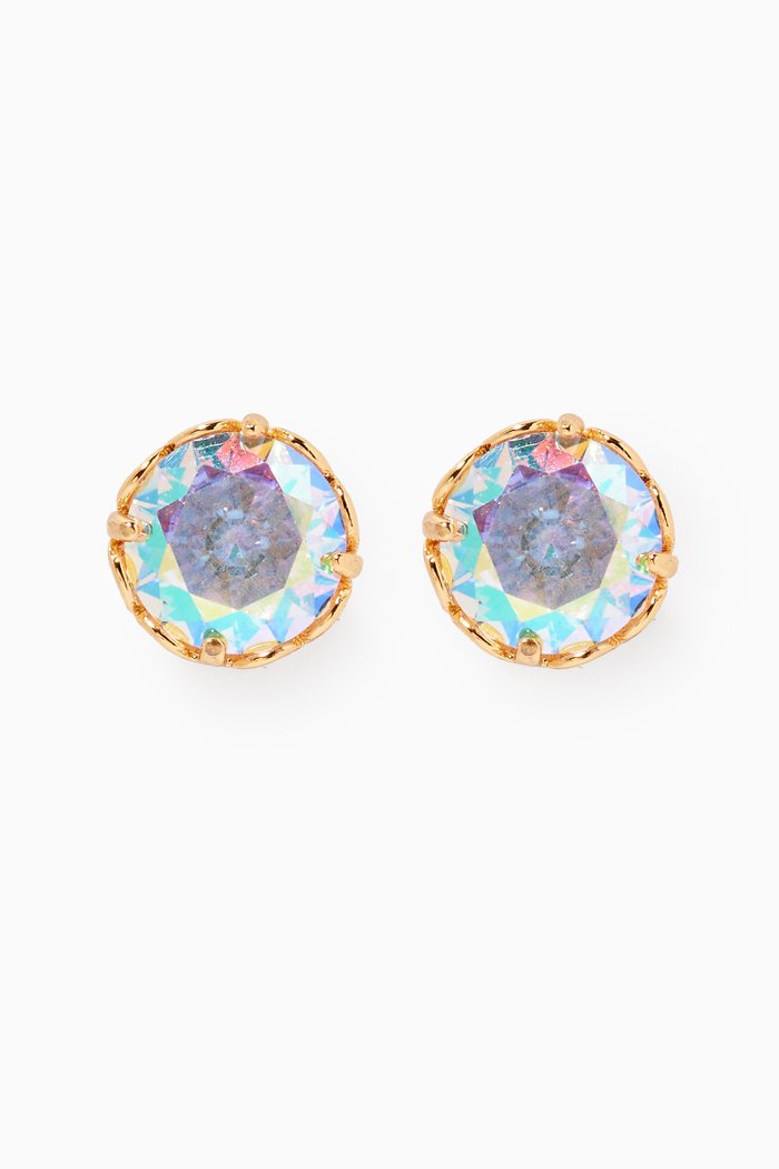That Sparkle Round Earrings in Metal, Gold