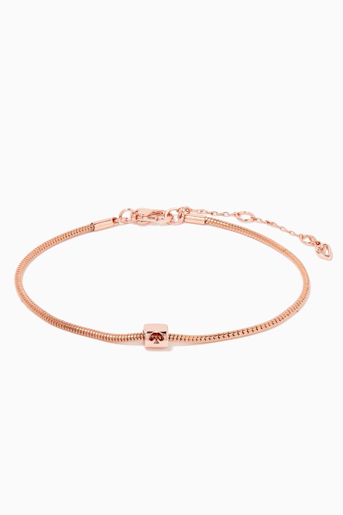 

Heart Charm Bracelet in Metal, Neutral