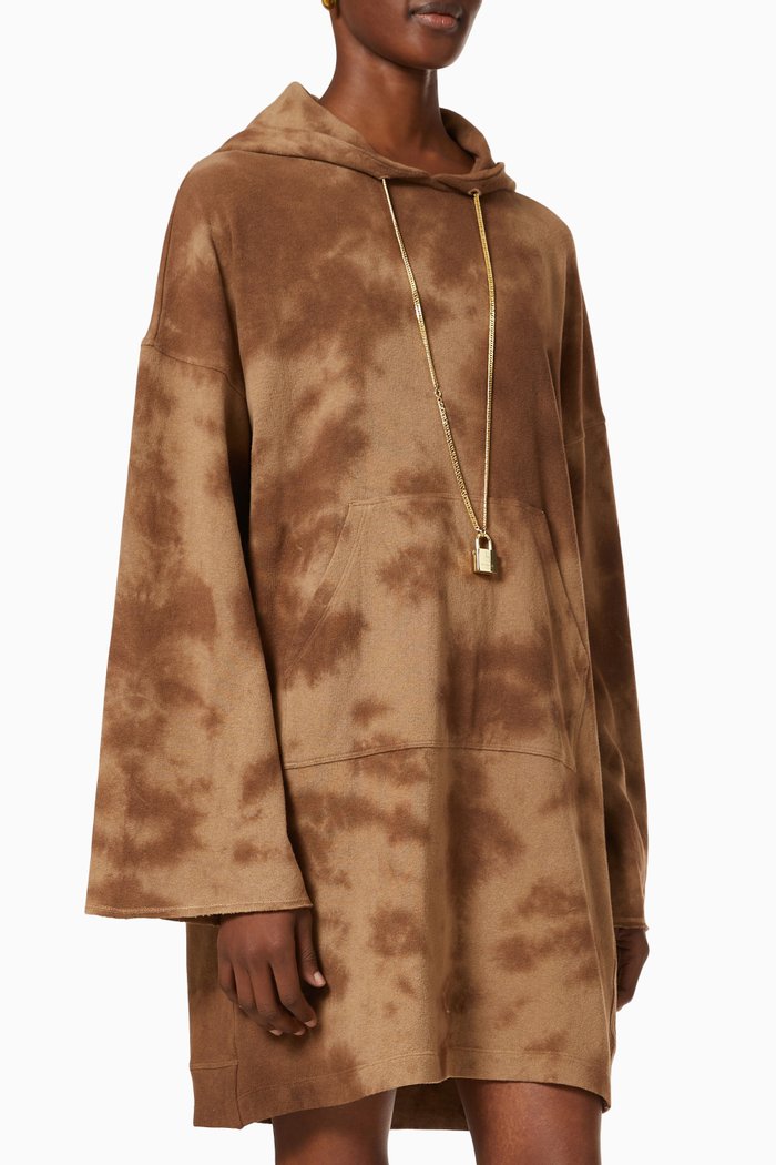 

Disegnare Dress in Suede, Brown