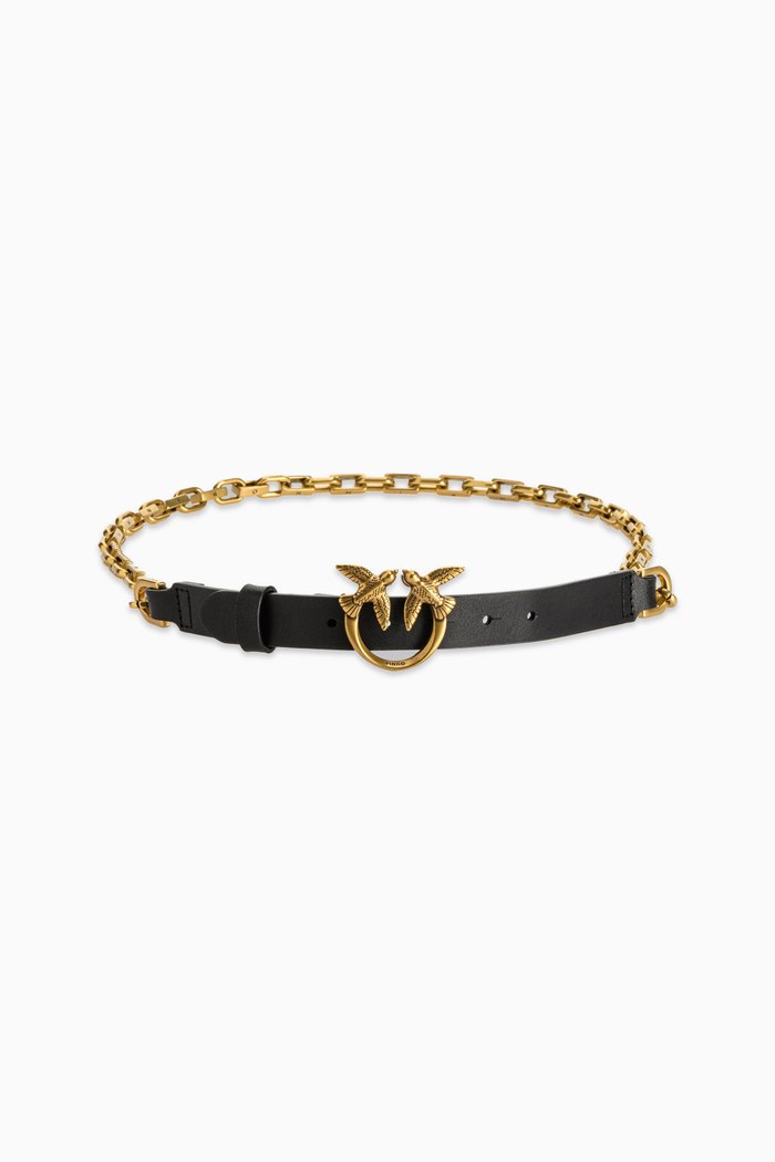 

Love Day Simply H2 Belt in Leather, Black