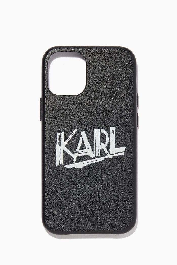 

K/Ikon Graffiti 12 Mini Case in Acrylic & Silicone, Black