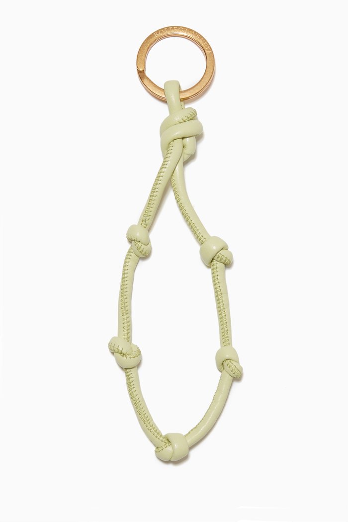 

Key Ring in Nappa, Yellow