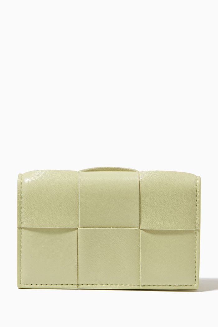 

Card Case in Nappa, Yellow
