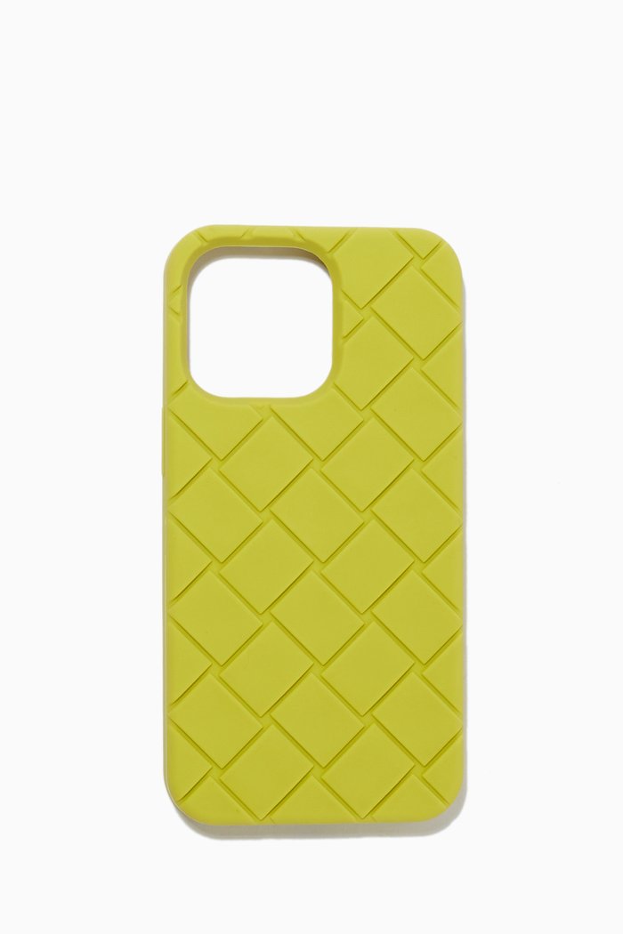 

iPhone 13 Pro/ iPhone 13 Case in 3D Intarsio Rubber, Green