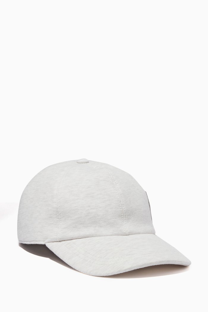 Baseball Cap in Cotton, Neutral