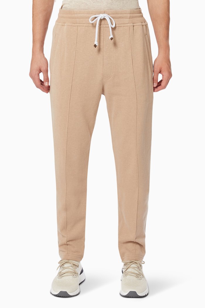 Drawstring Pants, Brown
