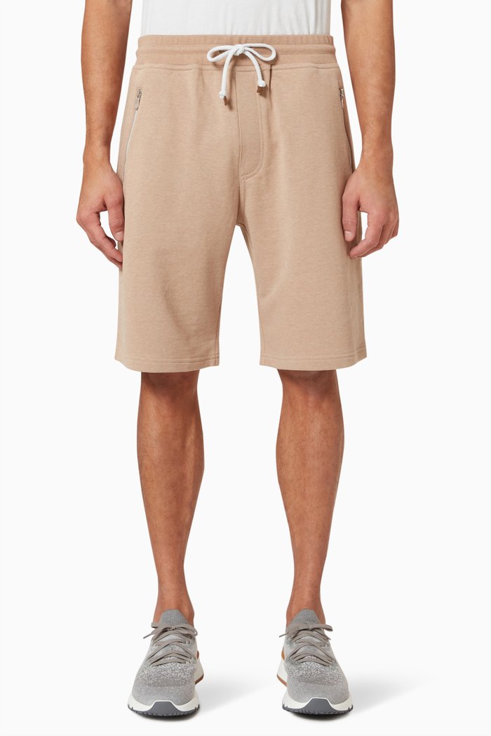 

Bermuda Shorts in Jersey, Brown
