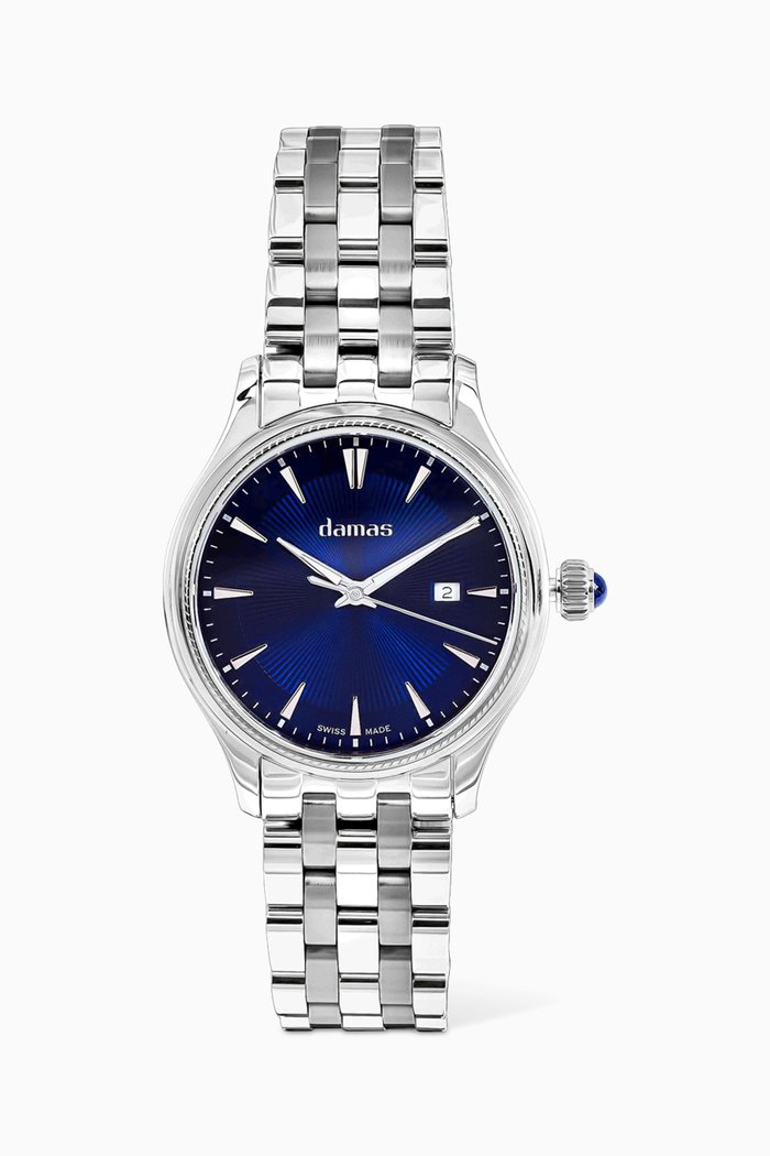 

Classic Watch in Stainless Steel, Metallic