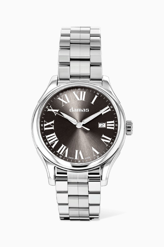 Sport Watch in Stainless Steel, Metallic