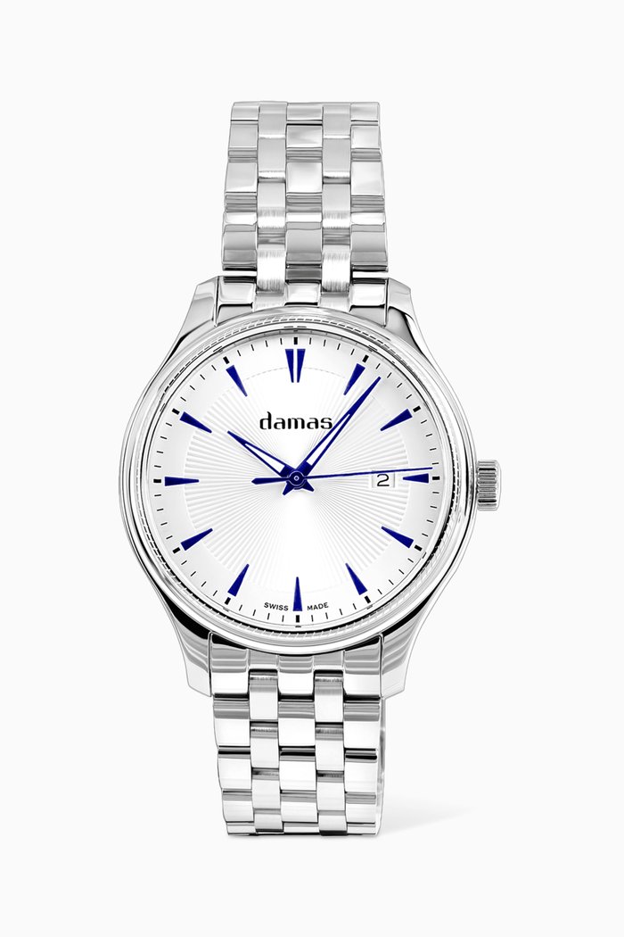 Classic Watch in Stainless Steel, Metallic