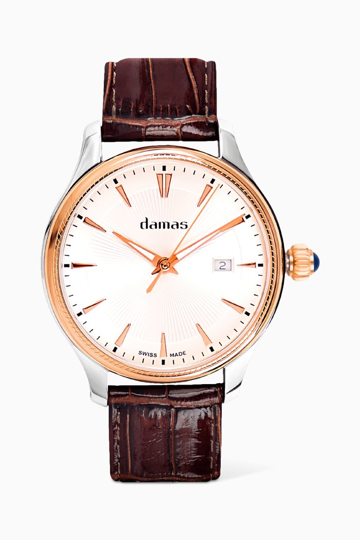 

Classic Watch in Leather, Brown