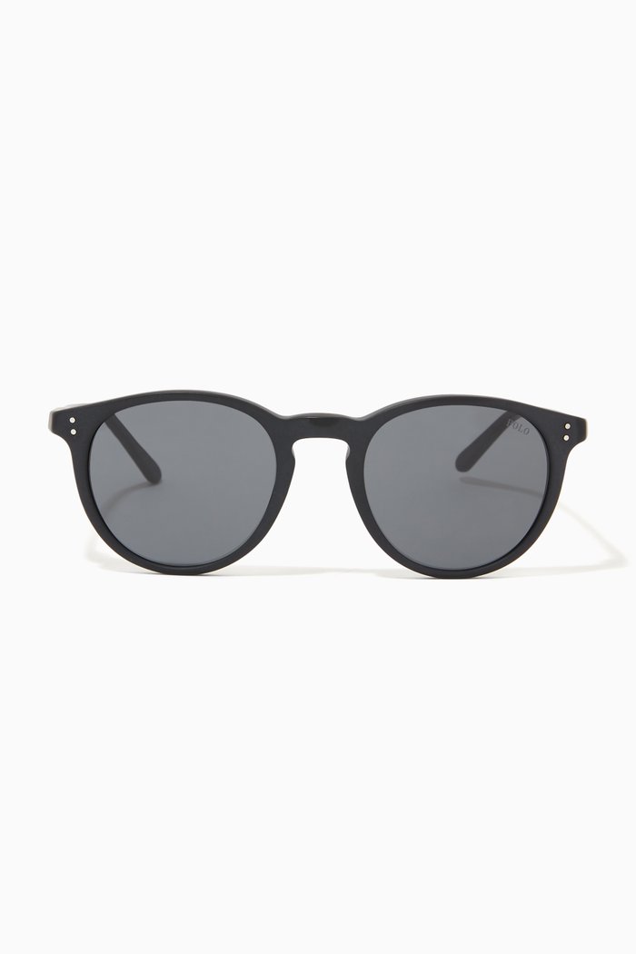 

Wayfarer Sunglasses in Acetate, Black