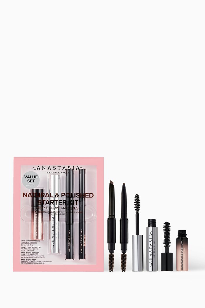 

Dark Brown Natural & Polished Starter Kit