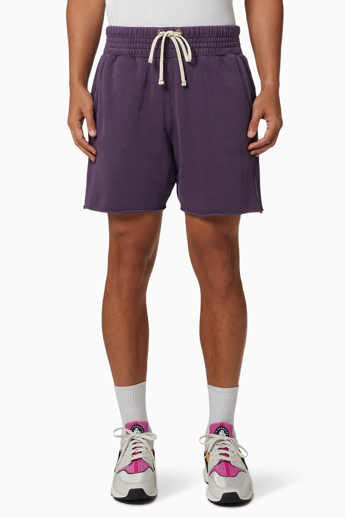 

Yacht Shorts in Cotton, Purple