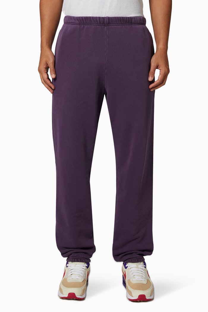 

Classic Sweatpants in Cotton, Purple