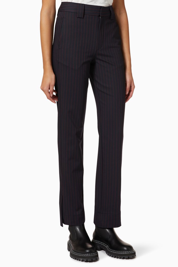 

Suit Trousers in Recycled Stretch Suiting Fabric, Blue