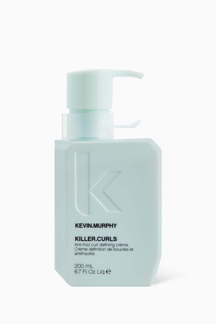 

KILLER.CURLS – Anti-frizz Curl Defining Hair Cream for Medium to Coarse, Curly or Wavy Hair, 200ml, Colourless