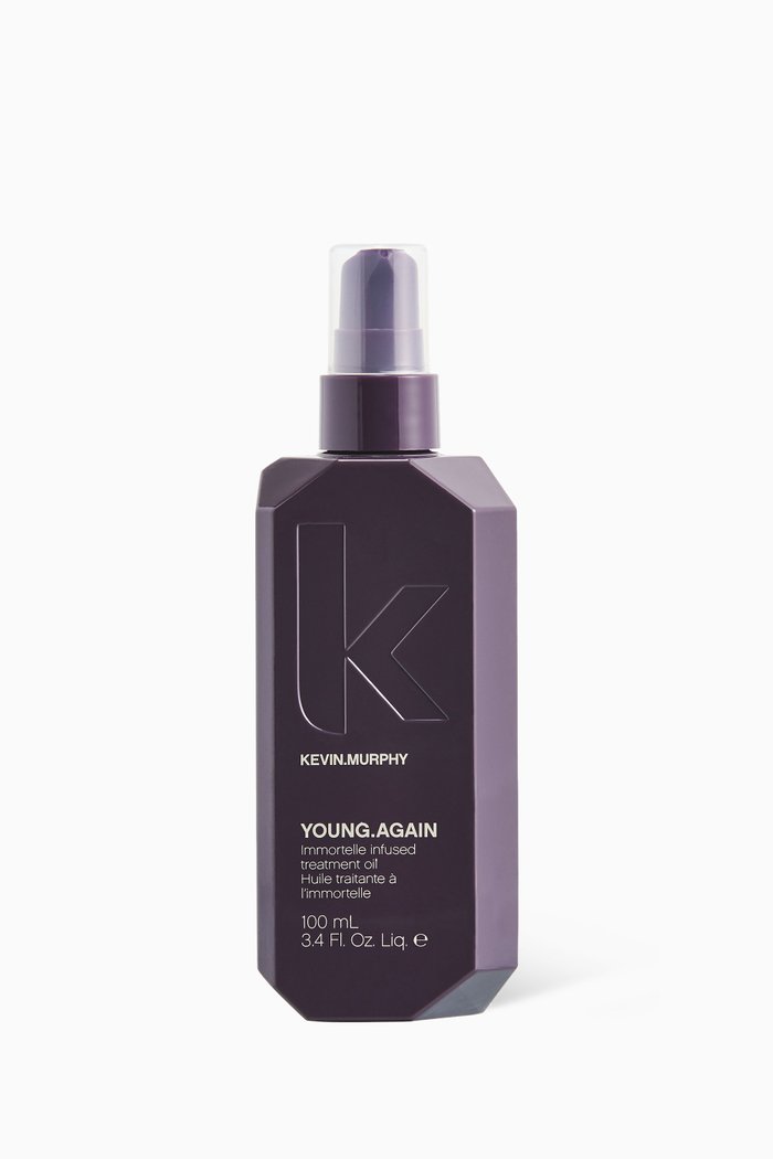 

YOUNG.AGAIN – Immortelle-infused Hair Oil for Damaged & Ageing Hair, 100ml, Colourless