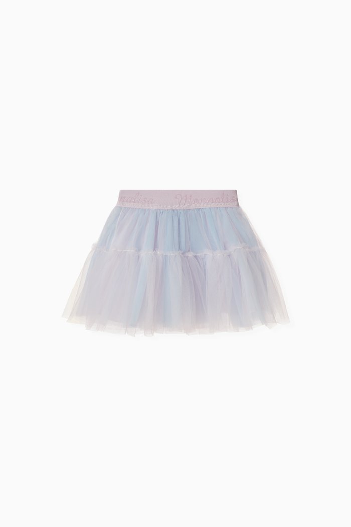 

Silk-touch Skirt in Tulle, Purple