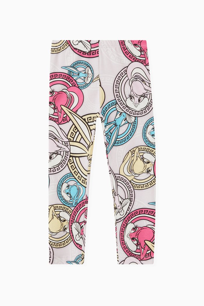 

Looney Tunes Leggings in Cotton Jersey, Purple