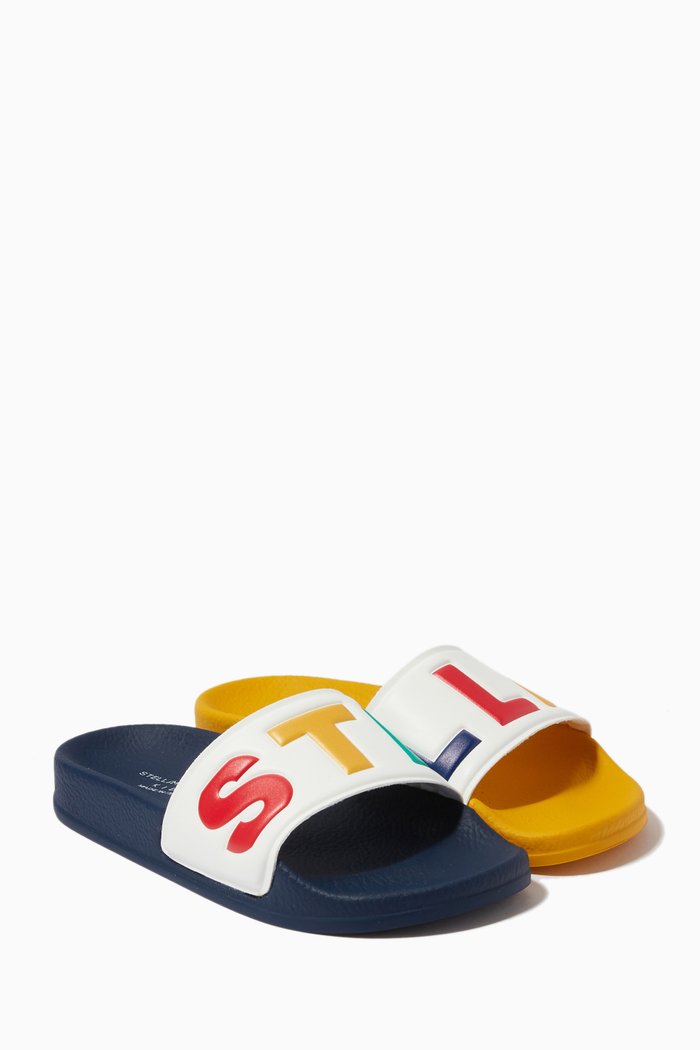 

Logo Slides in Rubber, Multicolour