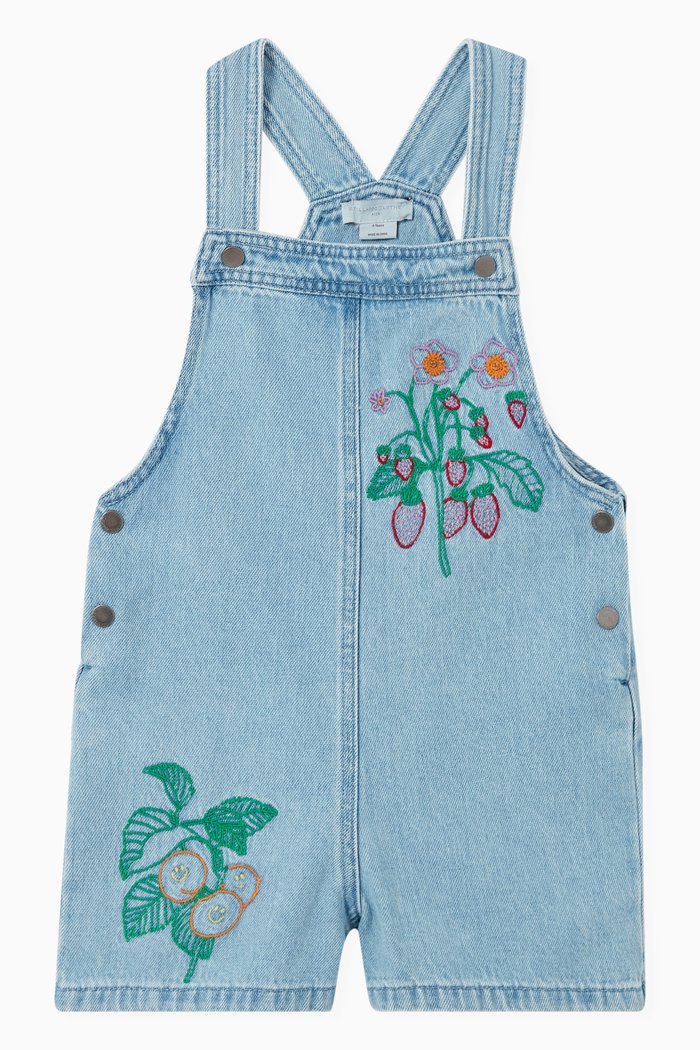 

Botanical Print Jumpsuit, Blue
