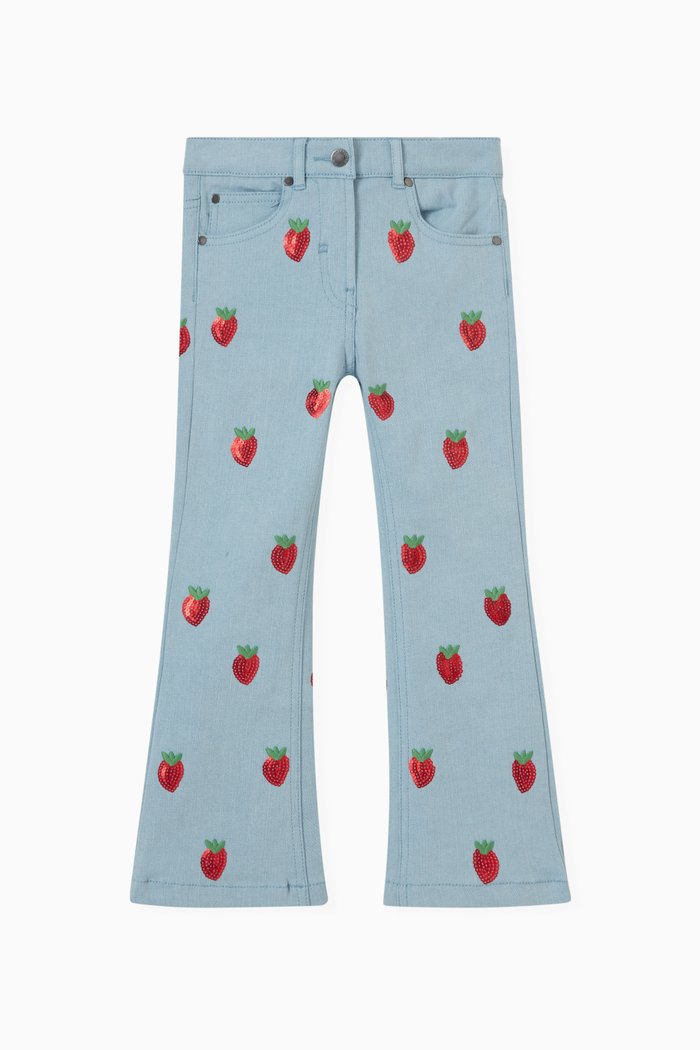 

Strawberry Jeans in Cotton blend, Blue