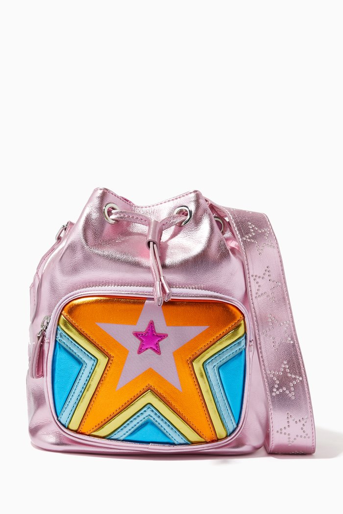 

Metallic Star Backpack, Multicolour